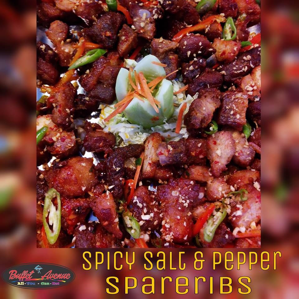 Spicy and Salt Peper Spareribs