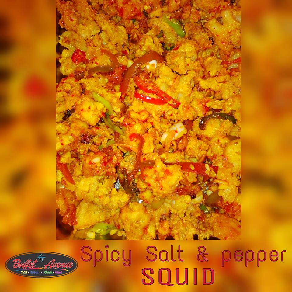 Spicy Salt and Peper Squid